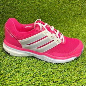 Adidas Adipower Boost Sport Womens Size 7 Pink Running Spikeless Golf Shoes